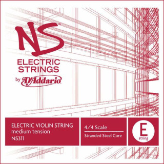 Струна для скрипки Daddario Electric Violin NS311 E-String Daddario Electric Violin NS311 E-String