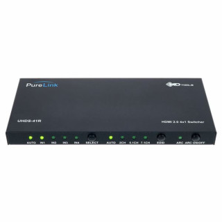 PureLink PRO-UHDS-41R HDMI Switch 4:1 PureLink PRO-UHDS-41R HDMI Switch 4:1