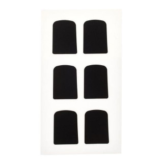 Накладка на мундштук Forestone Черная маленькая Forestone Mouthpiece Patch Black Small