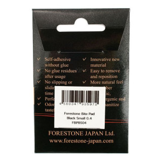 Накладка на мундштук Forestone Черная маленькая Forestone Mouthpiece Patch Black Small