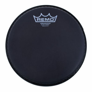 Remo 08" Амбассадор из черной замши Remo 08" Ambassador Black Suede