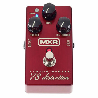 Пользовательское крутое искажение MXR 78 MXR 78 Custom Badass Distortion