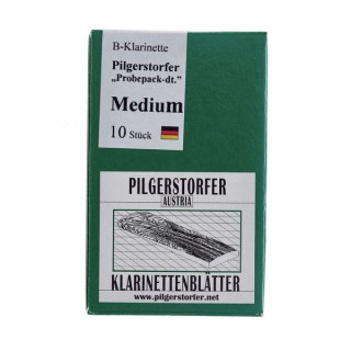 Пробная упаковка Pilgerstorfer GER Bb-Clar medium Pilgerstorfer Trial Pack GER Bb-Clar medium