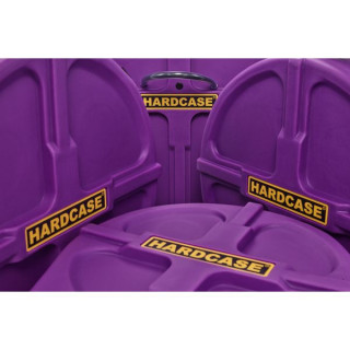 Жесткий футляр HRockFus3 F.Комплект на подкладке фиолетового цвета Hardcase HRockFus3 F.Lined Set Purple