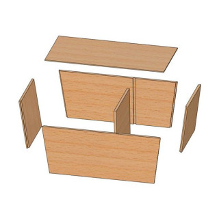 Набор для сборки кахона Meinl Bongo Cajon Construction Kit Meinl Bongo Cajon Construction Kit