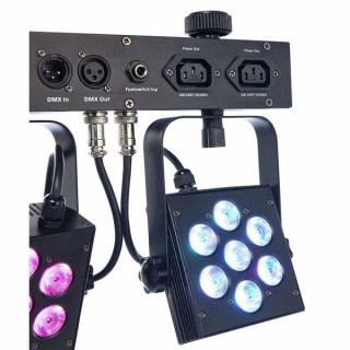 Светодиодные прожекторы Stairville CLB4 RGB Compact LED Bar 4 Набор №302102 Stairville CLB4 RGB Compact LED Bar 4 Bundle №302102