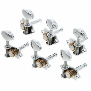 Колки для электрогитары Schaller GrandTune Butterbean 3L/3R CH Schaller GrandTune Butterbean 3L/3R CH