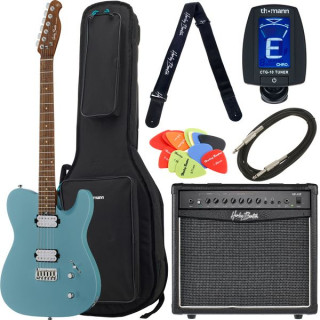 Электрогитара Harley Benton Fusion-T HH HT Roasted DB Bundle №532061 (Комплект)