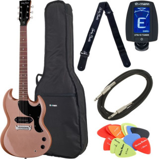 Электрогитара Harley Benton DC-60 Junior HPM Bundle №566775 (Комплект)