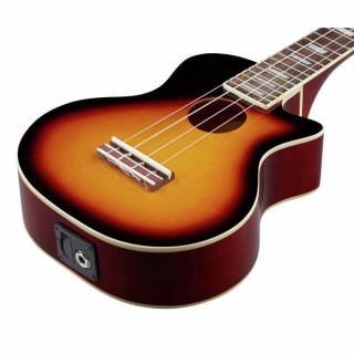 Harley Benton UK-L100E ПРОТИВ гавайской гитары сопрано Harley Benton UK-L100E VS Soprano Ukulele
