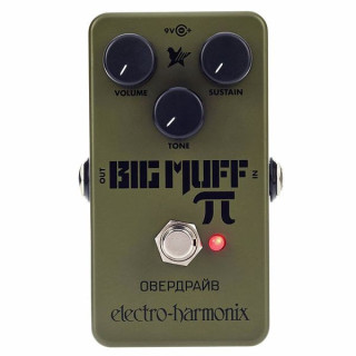 Педаль Electro Harmonix Green Russian Big Muff Fuzz