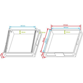 Универсальный чехол Flyht Pro для 19-дюймовых устройств Flyht Pro Case Universal for 19" units
