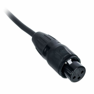 Stairville PDC3BK IP65 DMX кабель 3 м 3pin Stairville PDC3BK IP65 DMX Cable 3m 3pin