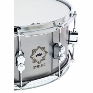 Малый барабан DW PDP 14"x6,5" Concept Steel Sn. DW PDP 14"x6,5" Concept Steel Sn.