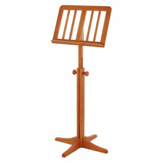 Деревянная музыкальная подставка K&M 116/1 вишневого цвета K&M 116/1 Wooden MusicStand Cherry