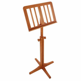 Деревянная музыкальная подставка K&M 116/1 вишневого цвета K&M 116/1 Wooden MusicStand Cherry