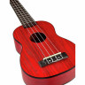 Harley Benton UK-12 Окрашен в пепельно-красный цвет Harley Benton UK-12 Stain Ash Red