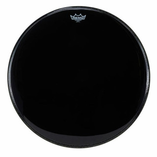 Бас-барабан Remo 22" Ambassador из черного дерева Remo 22" Ambassador Ebony Bass Drum