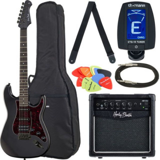 Электрогитара Harley Benton ST-20HSS SBK Standard Series Набор №480181 Harley Benton ST-20HSS SBK Standard Series Bundle №480181