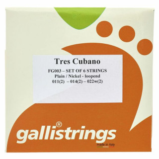 Струны Galli FG003 Tres Cubano Струны Galli Strings FG003 Tres Cubano Strings