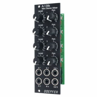 Мини-стереомикшер Doepfer A-138s VE Doepfer A-138s VE Mini Stereo Mixer