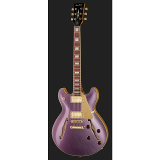 Полуакустическая гитара Harley Benton HB-35Plus Metallic Plum Набор №541996 Harley Benton HB-35Plus Metallic Plum Bundle №541996