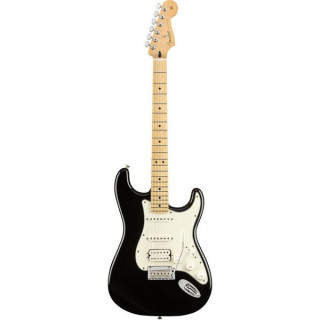 Серия проигрывателей Fender Strat HSS MN BLK Fender Player Series Strat HSS MN BLK