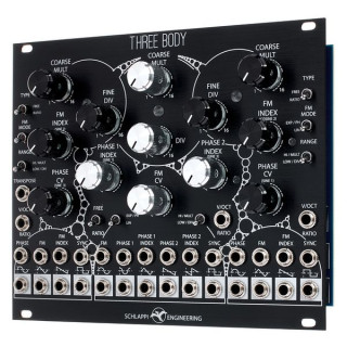 Eurorack модуль Schlappi Engineering Three Body Black Schlappi Engineering Three Body Black