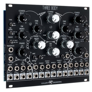 Eurorack модуль Schlappi Engineering Three Body Black Schlappi Engineering Three Body Black