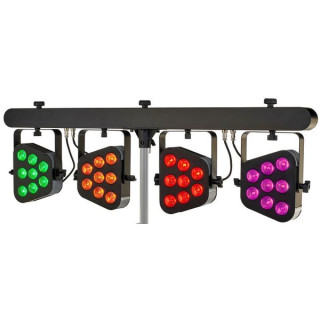 Комплект прожекторов Stairville Crazy Par Bundle 4 8x5W Bundle Stairville Crazy Par Bundle 4 8x5W Bundle