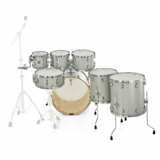 Барабанная установка Gretsch Drums Catalina Maple 7-piece Silver Gretsch Drums Catalina Maple 7-piece Silver