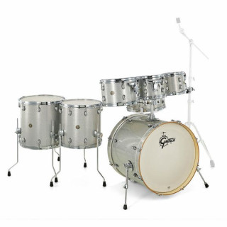 Барабанная установка Gretsch Drums Catalina Maple 7-piece Silver Gretsch Drums Catalina Maple 7-piece Silver