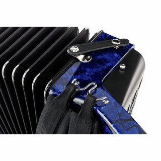 Аккордеон Hohner Bravo III 96 silent key blue Hohner Bravo III 96 silent key blue