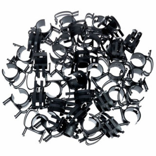 Защелка Stairville черная 45 шт. Stairville Snap black 45 pcs