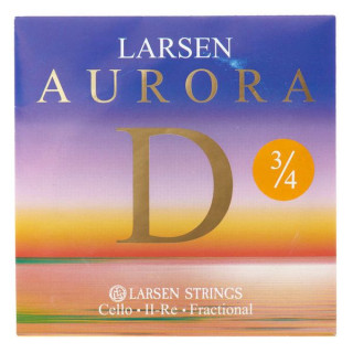 Струна для виолончели Larsen Aurora Cello D String 3/4 Med. Larsen Aurora Cello D String 3/4 Med.