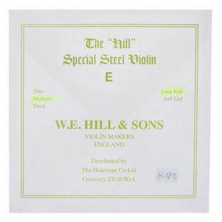 Струна для скрипки W.E. Hill & Sons E-String 4/4 Medium LP W.E. Hill & Sons E-String 4/4 Medium LP