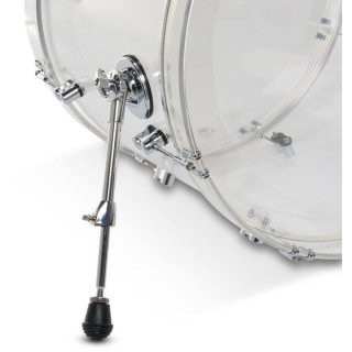 DW PDP Concept Кристально-прозрачный комплект из 6 шт. DW PDP Concept Clear Acrylic 6pc