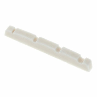 Харли Бентон разводит бас порожек белого цвета Harley Benton Parts Bass Nut White