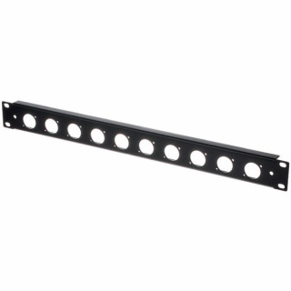 Панель стойки Thon 1U 10 XLR 90° Thon Rack Panel 1U 10 XLR 90°