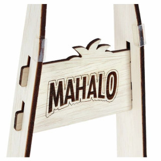 Деревянная подставка для гавайской гитары Mahalo MSS1 Mahalo MSS1 Wood Ukulele Stand