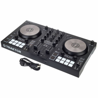 DJ-контроллер/аудиоинтерфейс Native Instruments Traktor S2 MK3 Набор №466670 Native Instruments Traktor S2 MK3 Bundle №466670