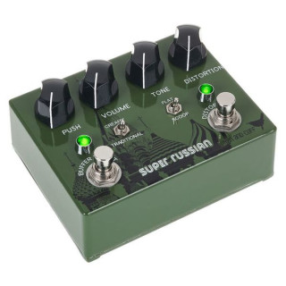 Педаль эффектов Wren & Cuff Super Russian - Boost / Fuzz Wren & Cuff Super Russian - Boost / Fuzz