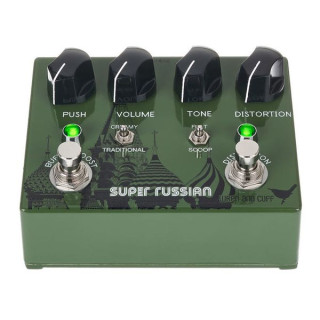 Педаль эффектов Wren & Cuff Super Russian - Boost / Fuzz Wren & Cuff Super Russian - Boost / Fuzz