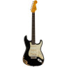 Тяжелая реликвия Fender 63 Strat ABLK Fender 63 Strat ABLK Heavy Relic