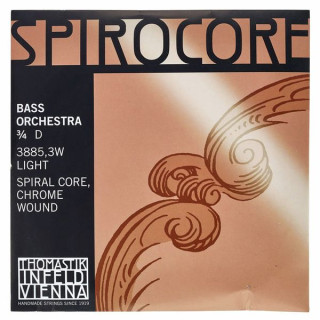 Thomastik 3885.3W Spirocore D Бас 3/4 L Thomastik 3885.3W Spirocore D Bass 3/4 L