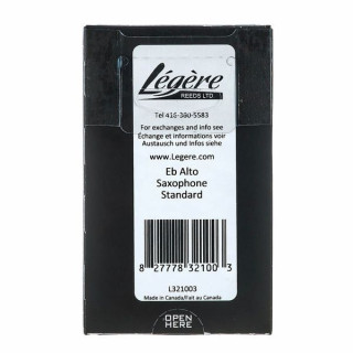 Трость для альт саксофона Legere Classic Alto Saxophone 3.5 Legere Classic Alto Saxophone 3.5