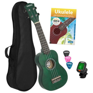 Каша Сопрано Уке Лайден Сет ГРН Cascha Soprano Uke Linden Set GRN