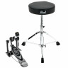 Стул для барабанщика и педаль для бас-барабана Pearl P530/D50 Pedal / Chair Pack Pearl P530/D50 Pedal / Chair Pack