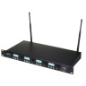  Беспроводная радиосистема Thon Case 4U Sirus Quad 4CH Bundle №549043 (Комплект)