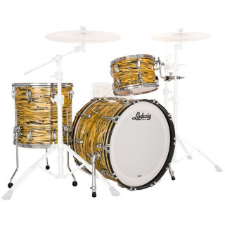 Барабанная установка Ludwig Classic Maple Fab 22 Lemon Oy. Ludwig Classic Maple Fab 22 Lemon Oy.